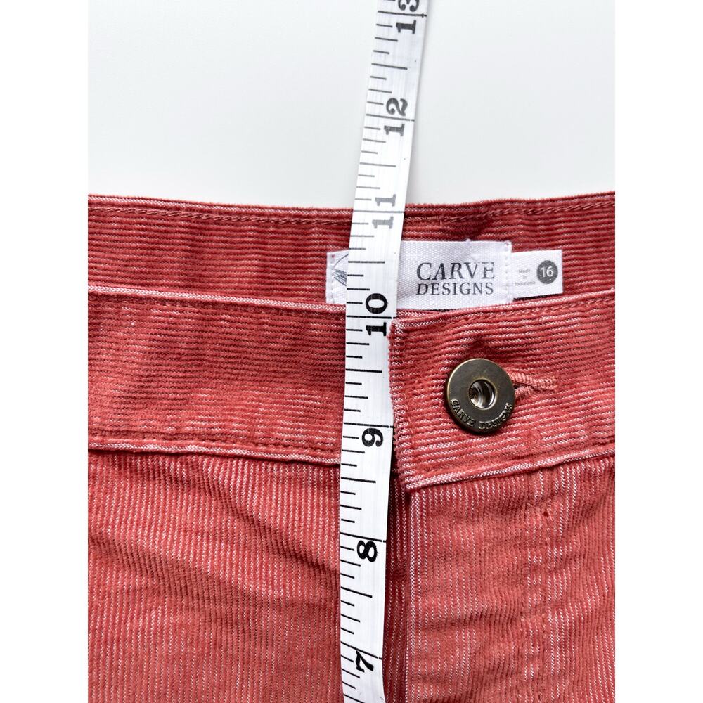 NWT Carve Designs Oahu 4" Shorts in Color Penny Size 16 - Picture 7 of 9